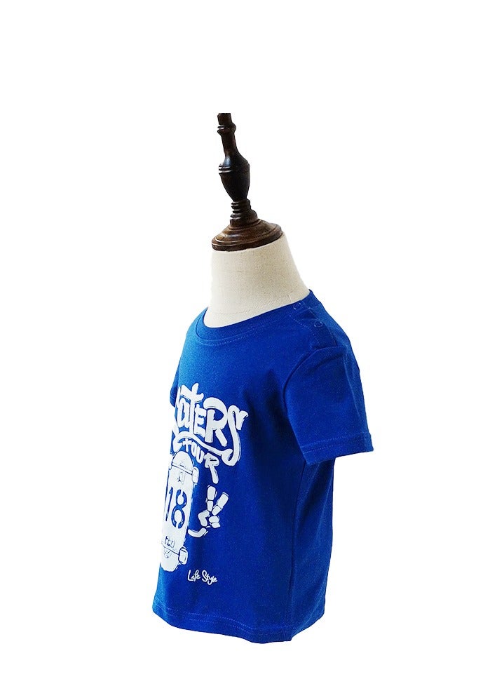 Boys T-shirt Short Sleeve Tees Summer Children's Clothing Cartoon Printed Top 2 4 6 Years  - Image 2