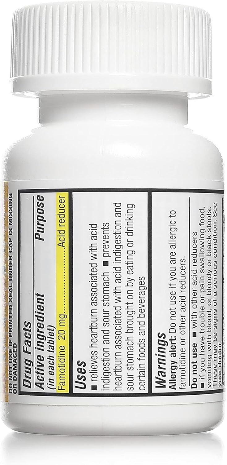 WELMATE Famotidine 20 mg 100 Count Tablets Acid Reducer - Image 2