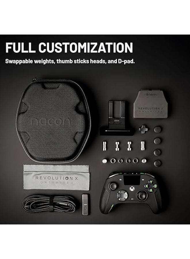 nacon Revolution X Unlimited Xbox Controller - Black - Image 4