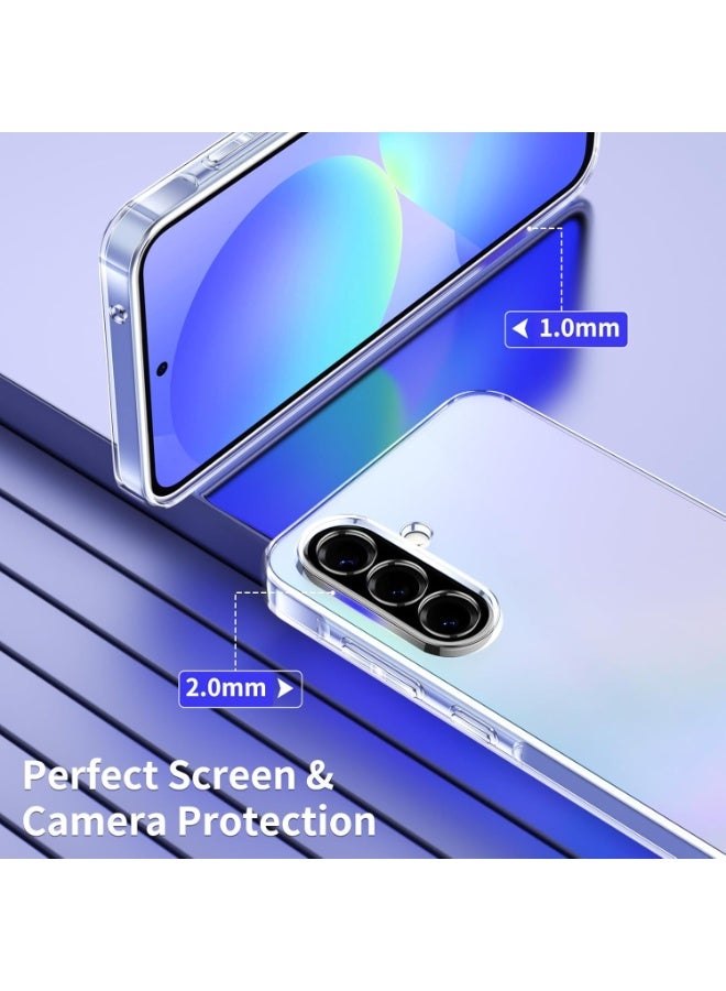 Samsung Galaxy A57 5G Clear Case Soft Flexible TPU Shockproof Transparent Back Cover Compatible for Samsung Galaxy A57 - Image 4
