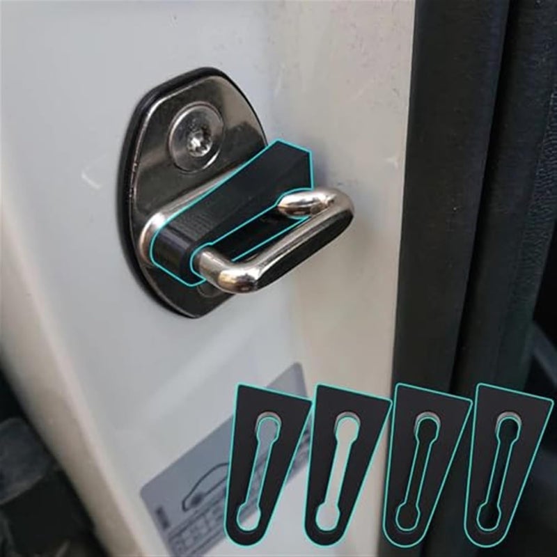 QASULER Door Lock Sound Deadener Damper - Image 4