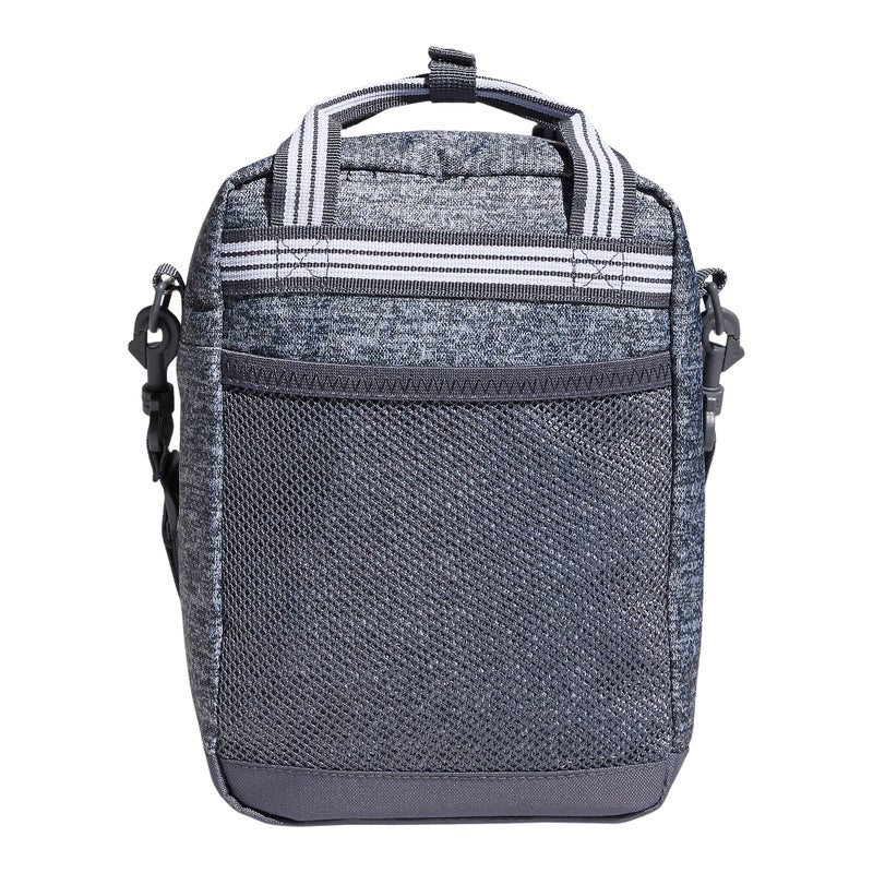 اديداس حقيبة غداء معزولة من أديداس سكواد، لون رمادي جيرسي أونيكس/ذهبي وردي، مقاس واحد - Image 5