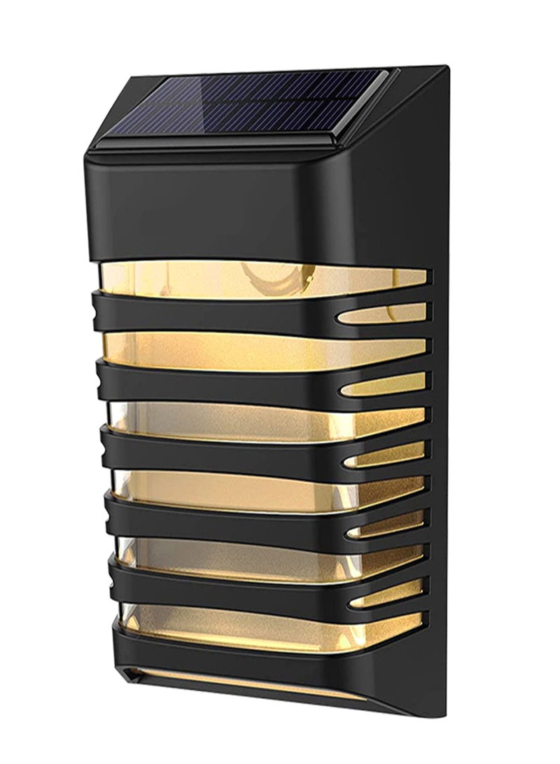 Solar Decoration Wall Lamp Outdoor Courtyard Waterproof Atmospheres Light LEDs Solar Powered Landscape Lighting Lamp - Image 1