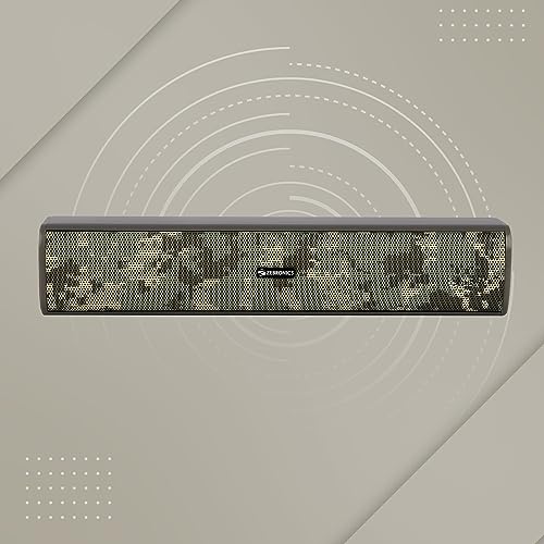 ZEBRONICS Vita Plus Mini 16w Soundbar Supporting LED Display, USB, SD Card, AUX, FM, TWS & Call Function. (Ice camo) - Image 4