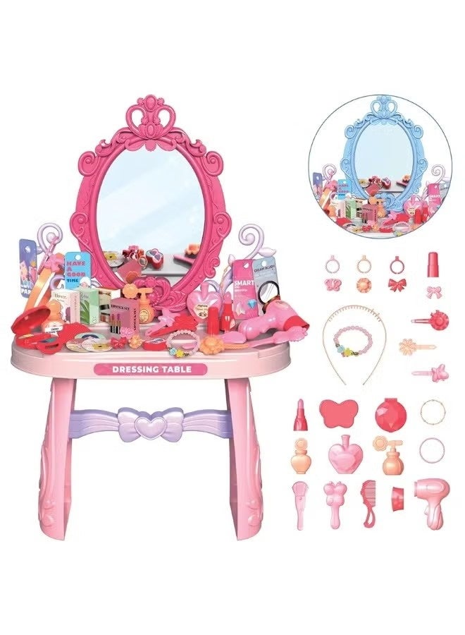 فاميلي طاولة تسريحه بناتي 46 قطعة 18-2975193 - Image 1