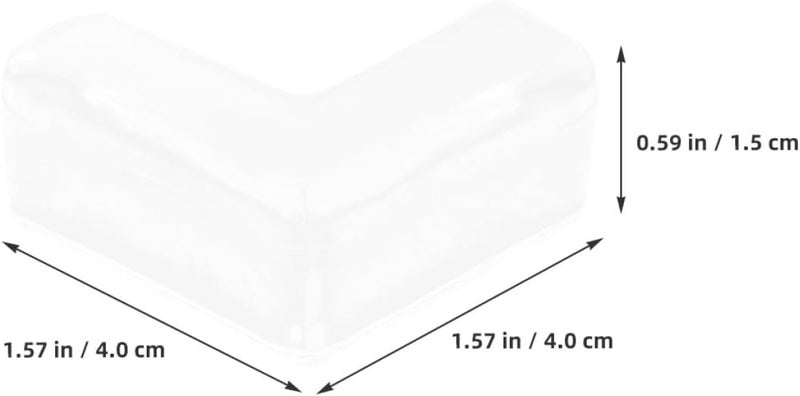 12pcs Adhesive Corner Guards Soft Safety Protectors for Furniture Table Edge Bumpers Corner Protectors for Home Safety - Image 2