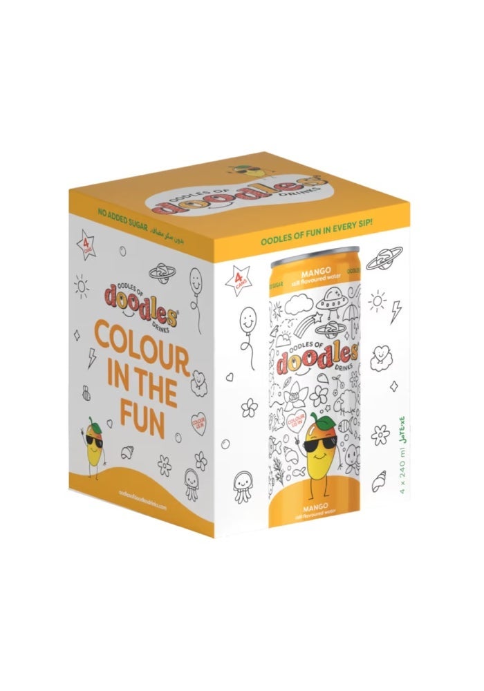 Mango Flavored Water - 4x240ml