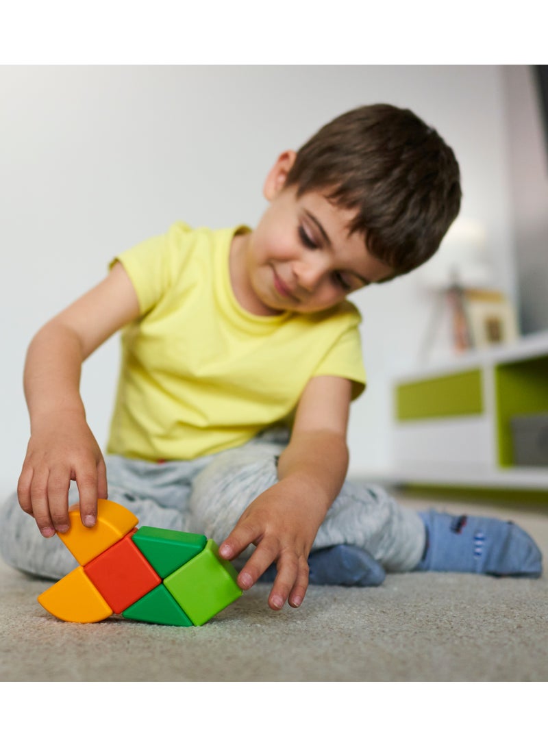 Geomag Magicube  Magnetic Cubes Starter Set 6pcs Magnet Toys Building Construction for Children STEM Creativity Imagination, Recreational Conventional Educational Made in Switzerland 1Y+ - Image 4