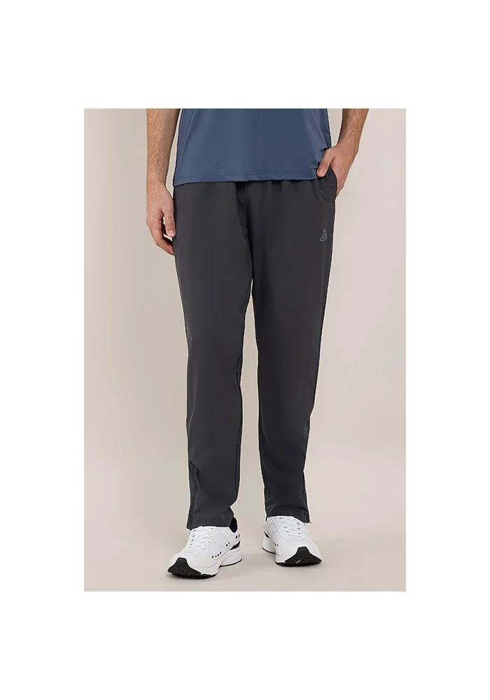 R&b Solid Trackpants with Elastic Waist