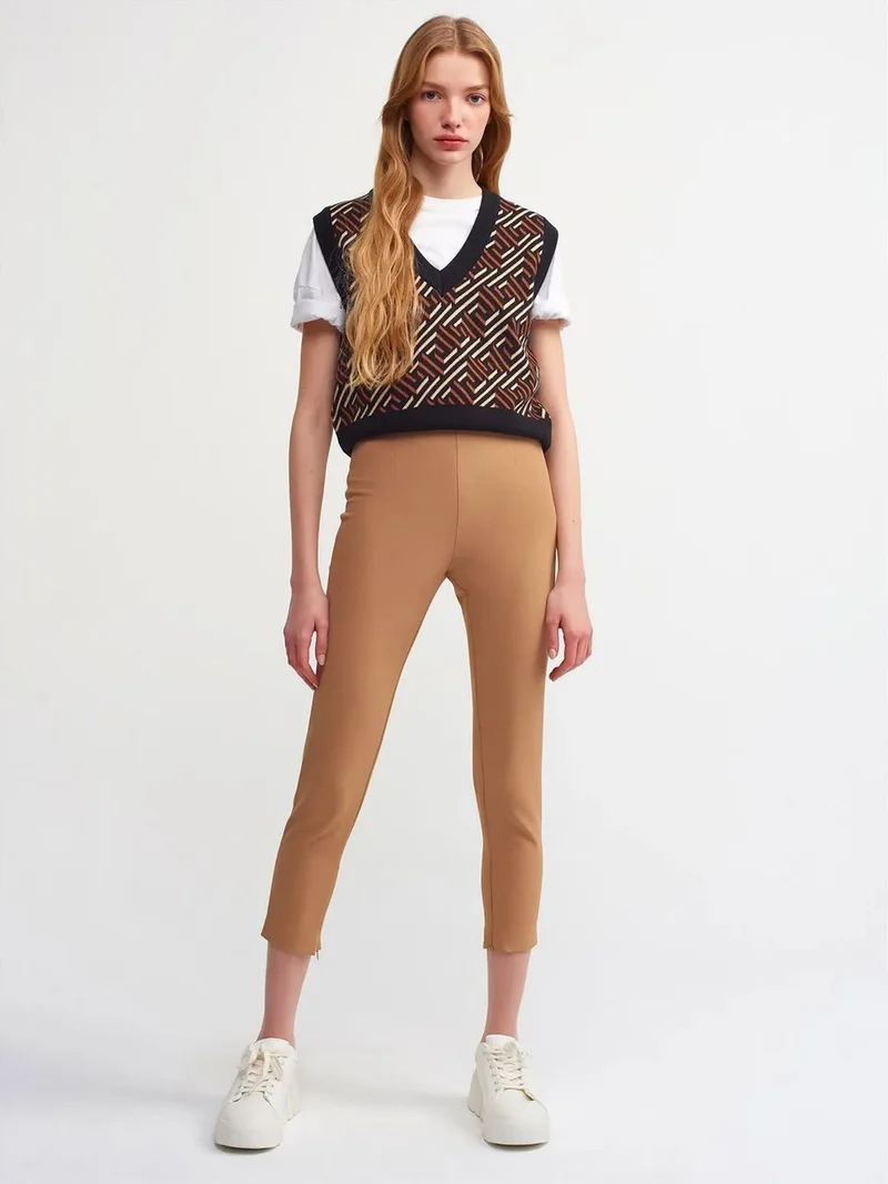 ديلفين Dilvin High-Waist Capri Leggings
