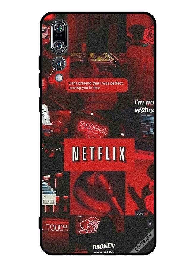 Covernex Protective Case Cover For Huawei P20 Pro Netflix Tags - Image 1