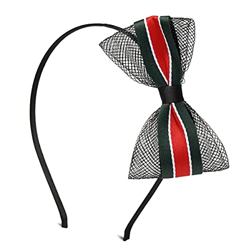 ACCESSHER Casual Wear Women Hairband With Net Bow For Girls And Women,Multicolor - Image 2