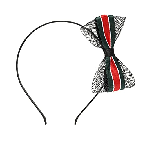 ACCESSHER Casual Wear Women Hairband With Net Bow For Girls And Women,Multicolor - Image 3