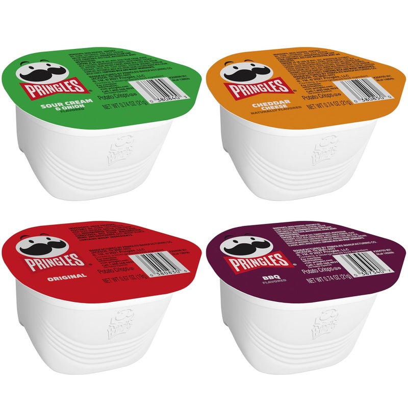 Pringles Potato Crisps Chips, Snack Stacks, Lunch Snacks, Variety Pack (36 Cups) - Image 5
