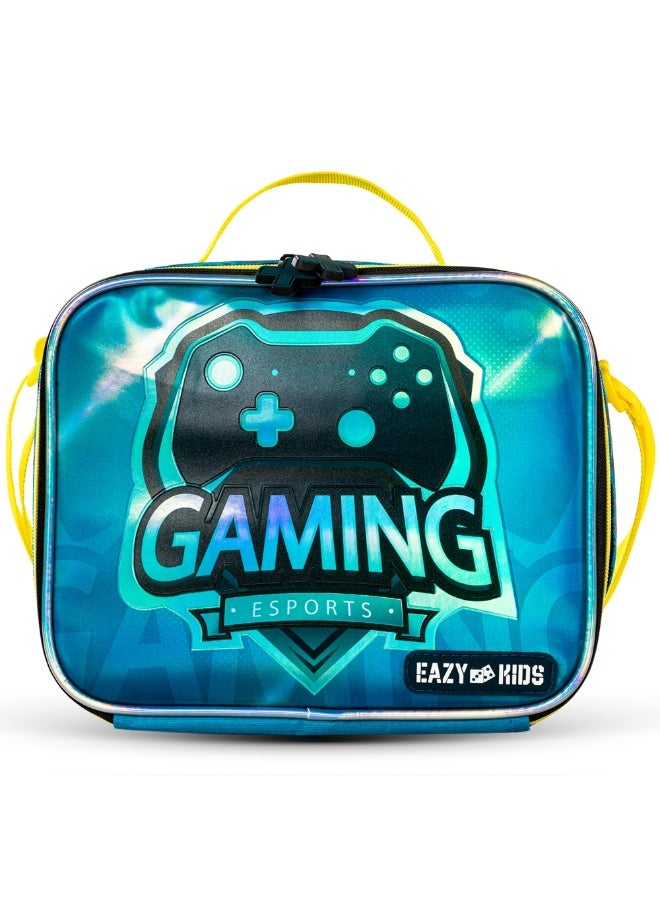 Eazy Kids Eazy Kids 16" Set of 3 Backpack w/ Lunch Bag and Pencil Case - Gaming  - Image 5