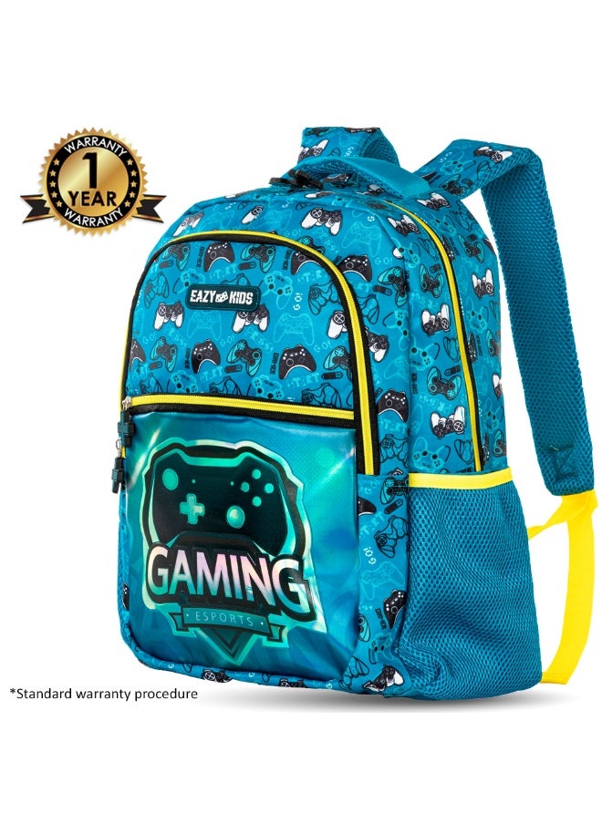 Eazy Kids Eazy Kids 16" Set of 3 Backpack w/ Lunch Bag and Pencil Case - Gaming  - Image 2