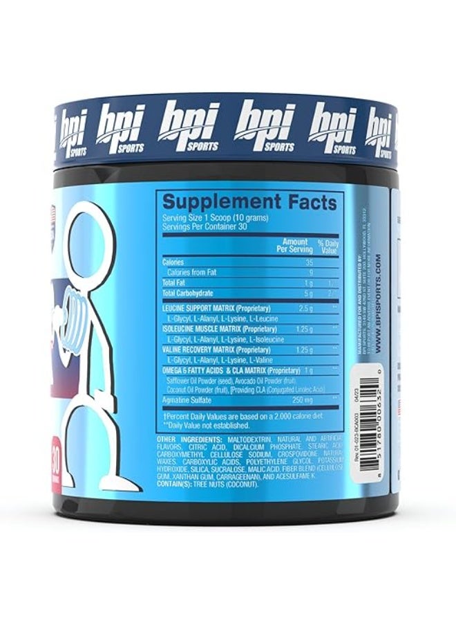 BPI SPORTS BPI Best BCAA 30serve Blu Raspberry 300G - Image 3