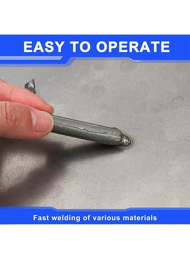 YALONG 15PCS Low Temperature Universal Welding Rod Metal Easy Melt Welding Rods Sticks Low Melt Solder Pipe Welding Tools Electrode Aluminum Rod for Aluminum Stainless Steel Iron  - Image 4