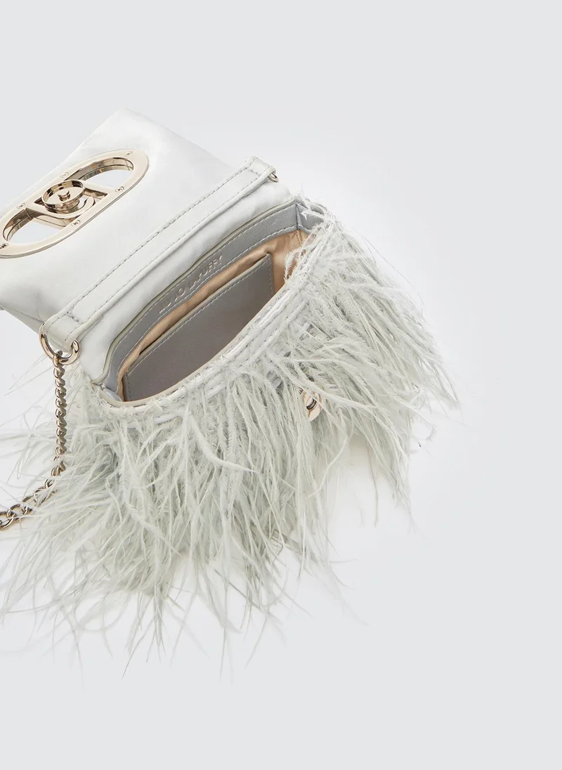 Liu Jo LaPuffy bag with feathered detailing