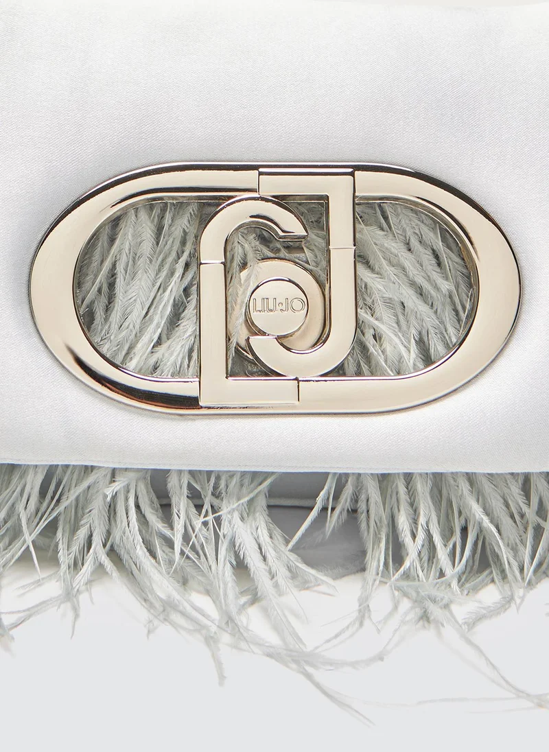 Liu Jo LaPuffy bag with feathered detailing