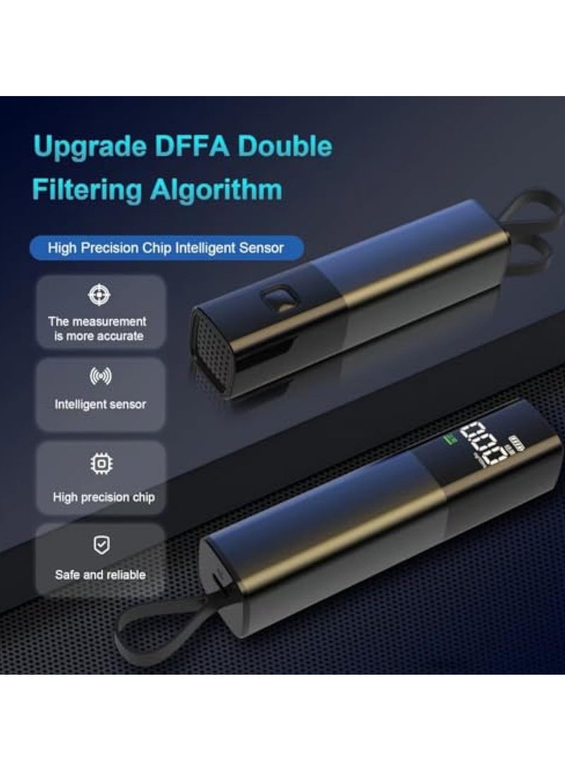 KASTWAVE Professional Breathalyzer, Portable Breathalyzer for Alcohol, Portable Breath Alcohol Tester for Personal & Professional Use with LCD Display, Non-Contact Breathalyzers - Image 4