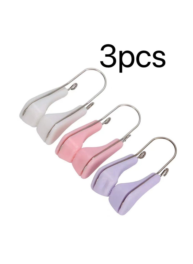 Sisily 3PCS Nose Shrinker, Nose Shaper Clip Nose Lifter Nose Beauty Up Lifting Tool Nose Shaper Clip For Nose Uplifting And Shaping for Women - Image 2