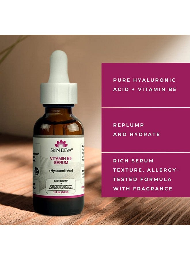 SKIN DEVA Vitamin B5 + Hyaluronic Acid Serum For Face Skin Serum Packed with B5 Relieves Perfect Vitamin Serum - Image 5