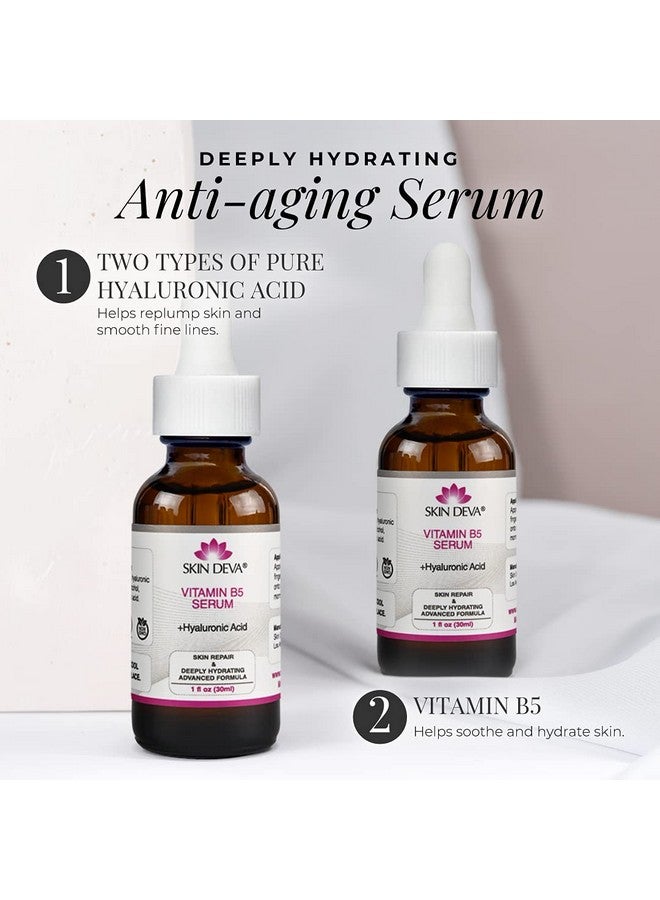 SKIN DEVA Vitamin B5 + Hyaluronic Acid Serum For Face Skin Serum Packed with B5 Relieves Perfect Vitamin Serum - Image 3