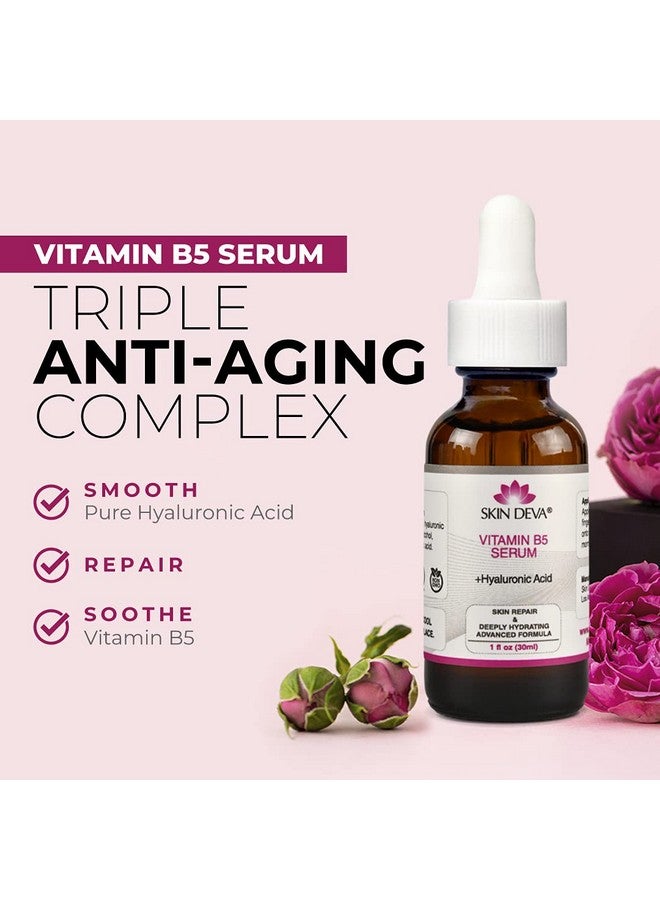 SKIN DEVA Vitamin B5 + Hyaluronic Acid Serum For Face Skin Serum Packed with B5 Relieves Perfect Vitamin Serum - Image 2