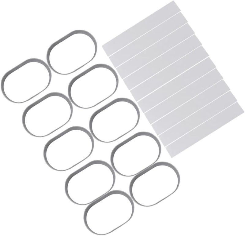 PRETYZOOM 110pcs Stainless Steel Cheese Mold Set for Professional Cake Shop Baking and Biscuit Making, Environmental Friendly Sturdy Chocolate and Cake Mould Baking Tool - Image 1