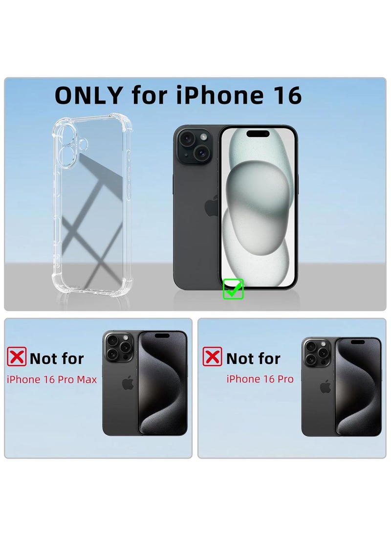 Denx - Magnetic Case for iPhone 16 Case, Compatible with MagSafe, Plating Luxury Cover, Clear Soft TPU Shockproof Protective Phone Case, (Black) - Image 1