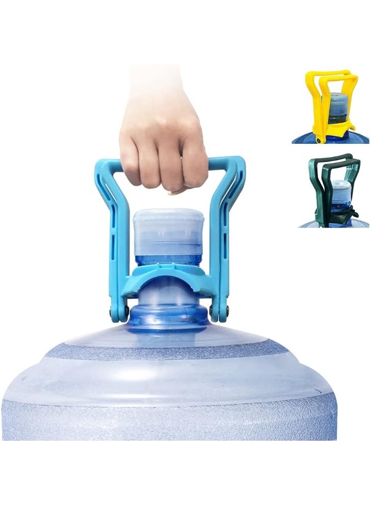 رافع مقبض المياه بلاستيك مريح حلقة تثبيت أسطوانة موفرة للعمالة دلاء السطل وعاء ماء يمكنه التعامل مع متعدد الألوان سعة لترًا.-332 - Image 4