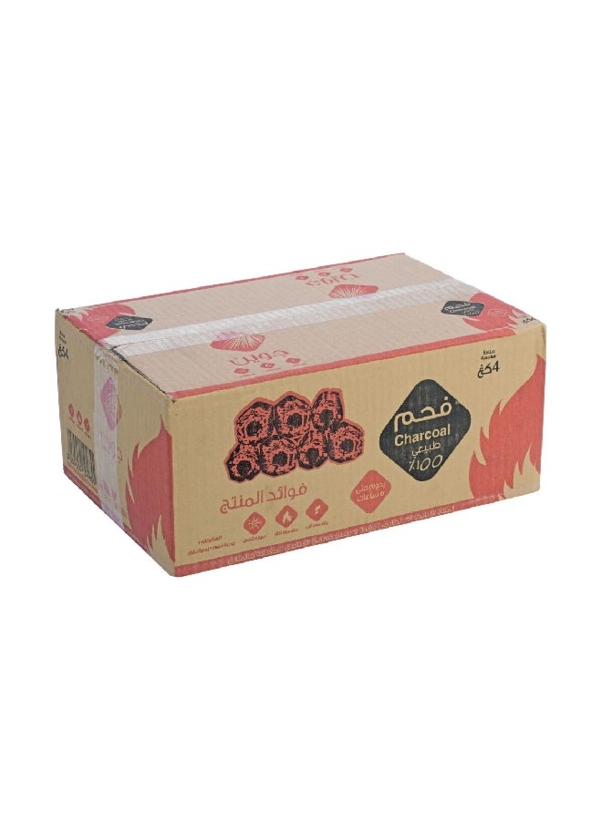 JWAIN Eco Friendly 100% Pressed Briquette Charcoal Black 4 kg  - Image 2