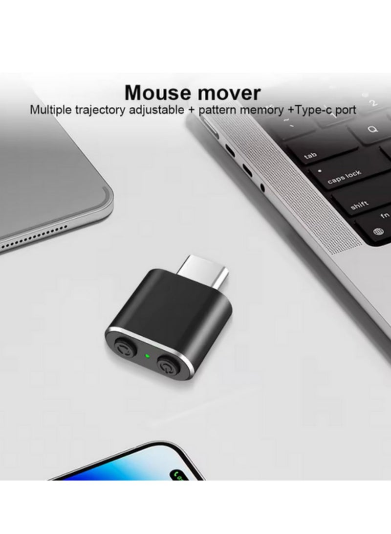 Automatic Mouse Jiggler 3 Track Mode Adjustable Automatic Move Cursor Shaker Undetectable Plug and Play with ON OFF Switch for Computer USB  - Image 5