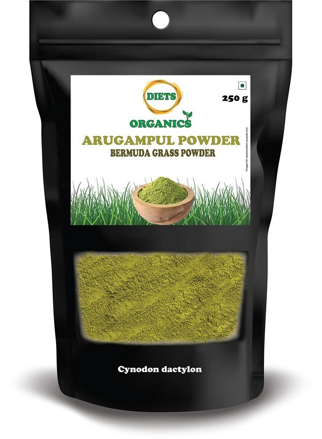 DIETS ORGANICS Arugampul Powder-Bermuda Grass Powder (Cynodon Dactylon) -250 G - Image 1