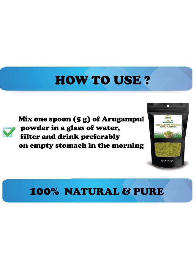 DIETS ORGANICS Arugampul Powder-Bermuda Grass Powder (Cynodon Dactylon) -250 G - Image 4