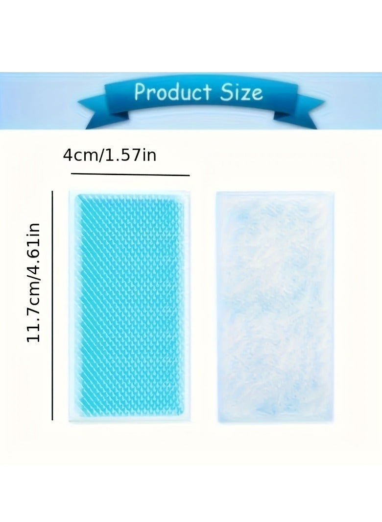 Cold compress gel for cooling down in one use - portable disposable non-slip ice pack for heat stroke and cooling down, no need to charge, physical cooling, lasts for 8 hours, suitable for carrying around. - Image 2