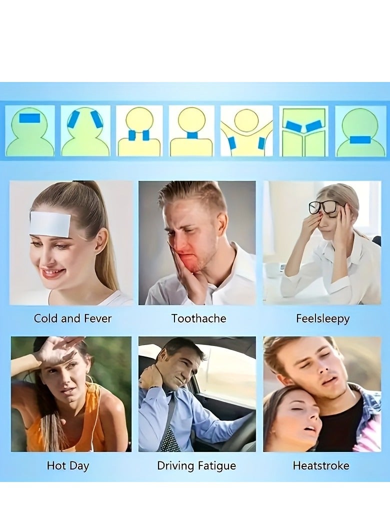 Cold compress gel for cooling down in one use - portable disposable non-slip ice pack for heat stroke and cooling down, no need to charge, physical cooling, lasts for 8 hours, suitable for carrying around. - Image 5