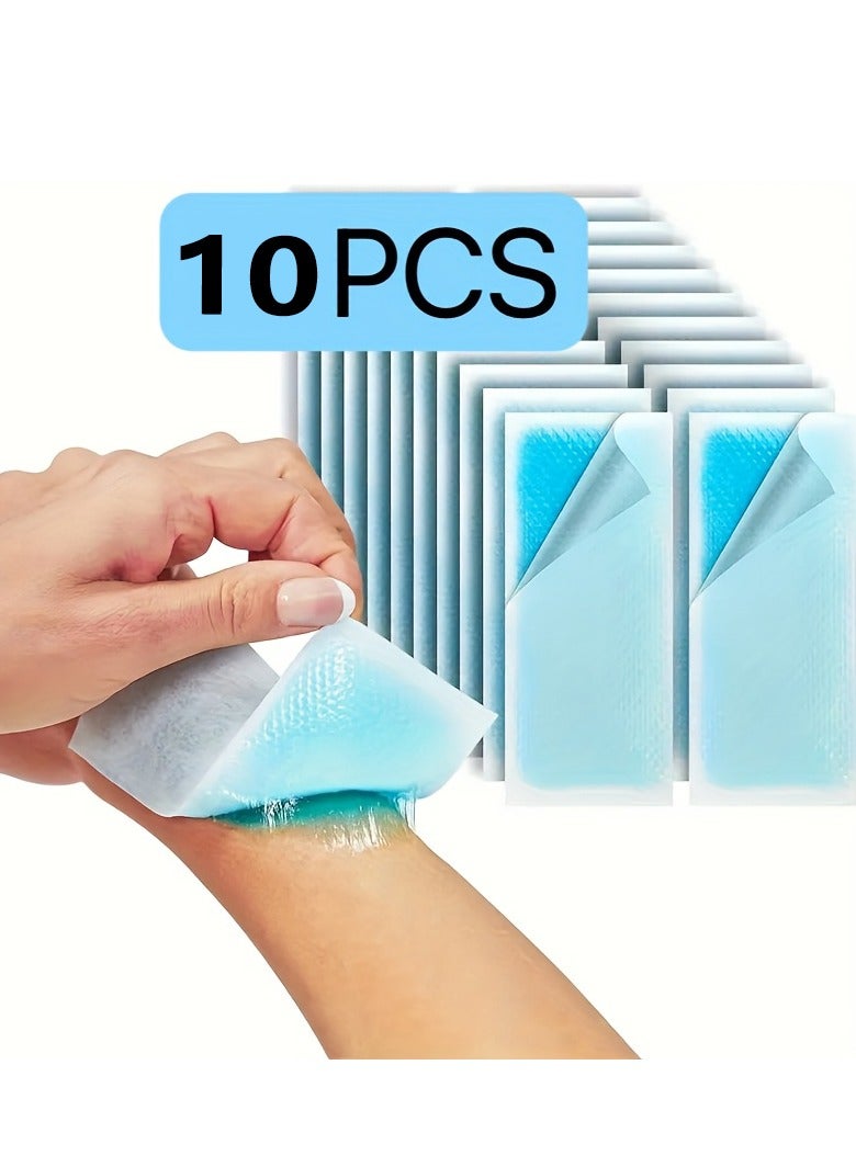 Cold compress gel for cooling down in one use - portable disposable non-slip ice pack for heat stroke and cooling down, no need to charge, physical cooling, lasts for 8 hours, suitable for carrying around. - Image 1