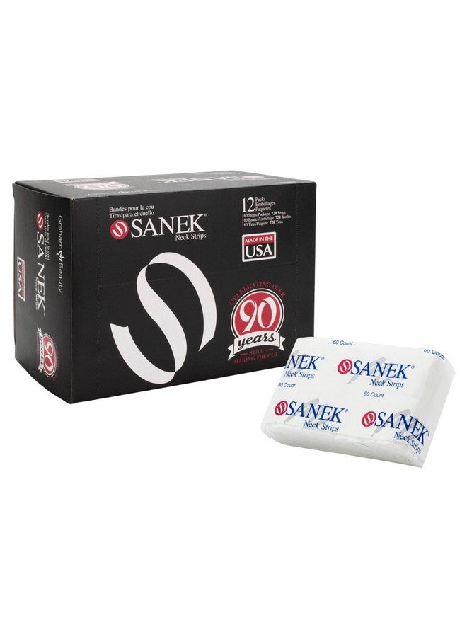 Graham GRAHAM SANEK Salon Barber Stylist Neck Strips (12 Packs of 60) SD-43310 (4 Pack) - Image 2