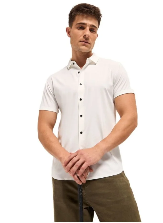 THE BEAR HOUSE Men's Shirt for Casual and Formal Wear | Classic Button-Down Style for Office, Daily Use, Travel, Events & All-Season Outfits | Versatile & Stylish Wardrobe Essential for Every Occasion