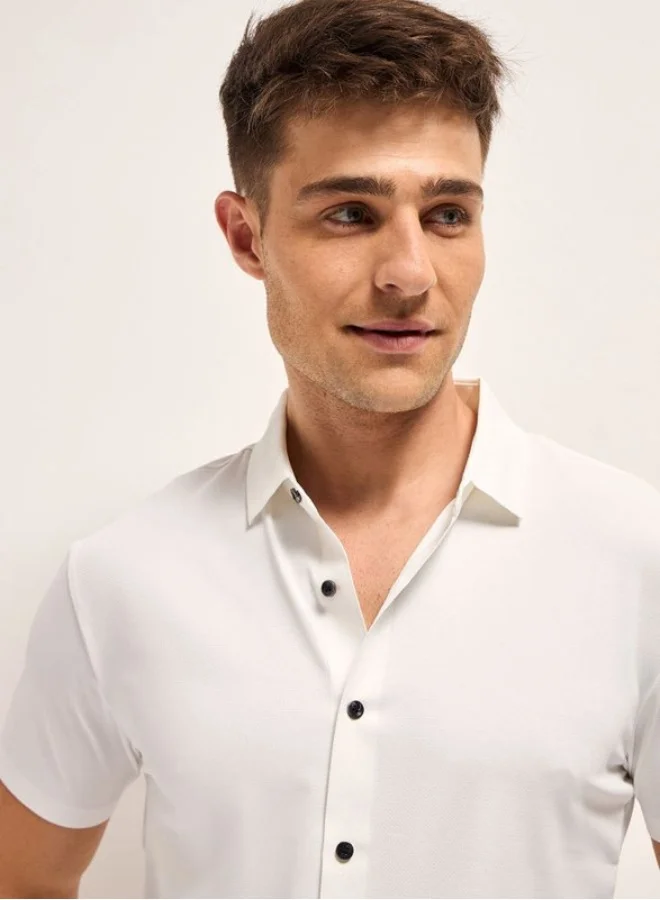 THE BEAR HOUSE Men's Shirt for Casual and Formal Wear | Classic Button-Down Style for Office, Daily Use, Travel, Events & All-Season Outfits | Versatile & Stylish Wardrobe Essential for Every Occasion