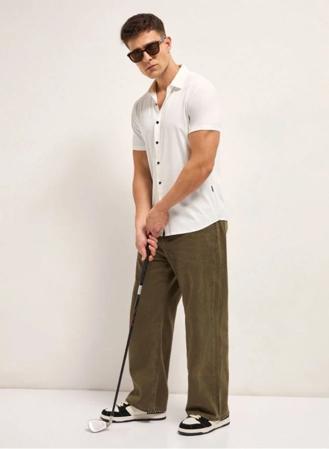 THE BEAR HOUSE  Men's Shirt for Casual and Formal Wear | Classic Button-Down Style for Office, Daily Use, Travel, Events & All-Season Outfits | Versatile & Stylish Wardrobe Essential for Every Occasion for Men | Best Price UAE