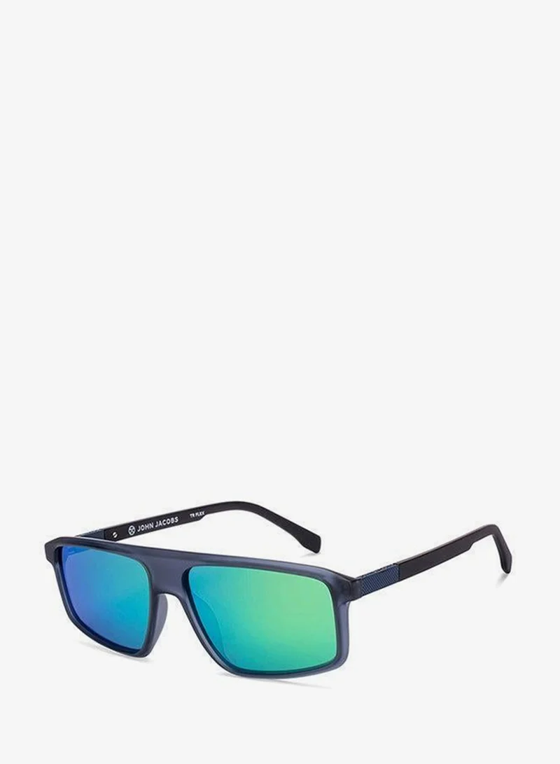 John Jacobs Dark Grey Black Full Rim Cat Eye John Jacobs JJ Tints JJ S17340 W Sunglasses