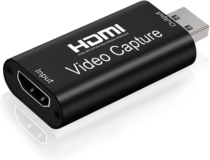 Tobo Video HDMI Capture Card, Tobo 1080P 4K HDMI to USB 2.0 Cam Link Audio Capture Card Device Record to DSLR Camcorder Action Cam, Live Streaming, Teaching, Video Conference-(TD-813HVC-002) - Image 1