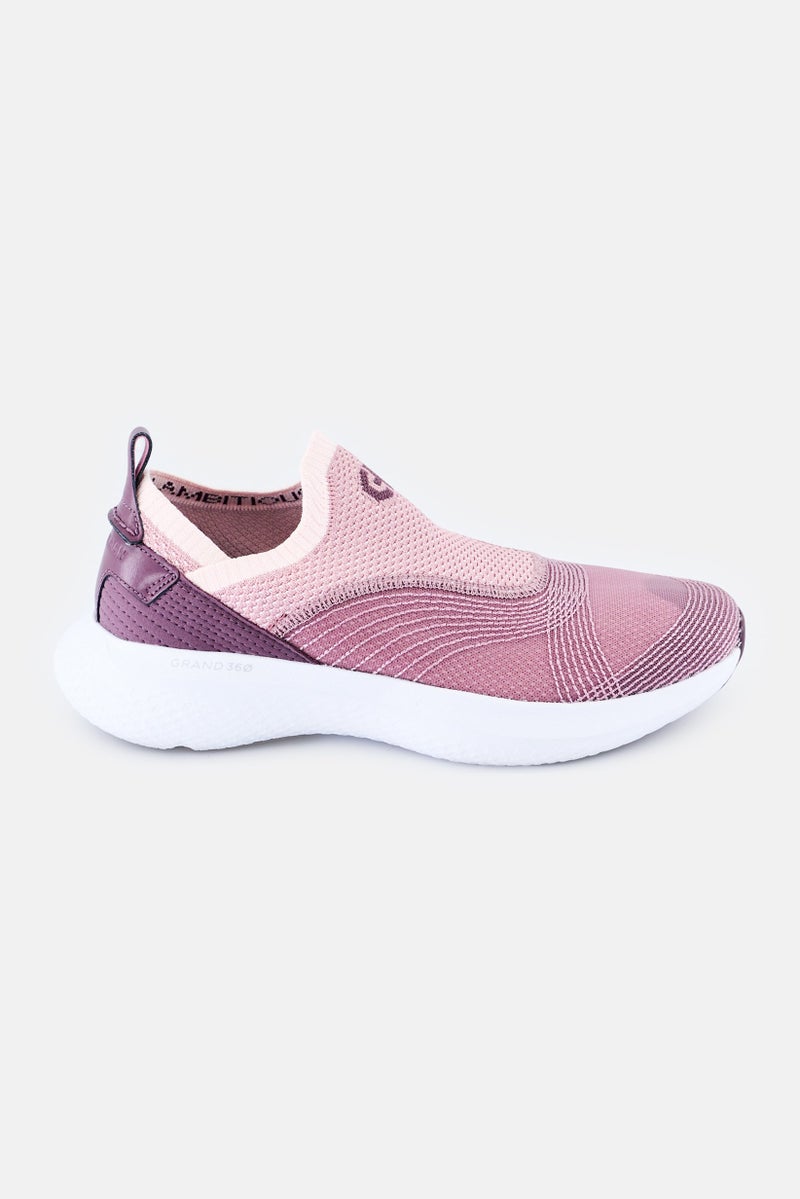 COLE HAAN Women Wide ZG Motion Connect Slip On Casual Shoes, Pink - Image 4