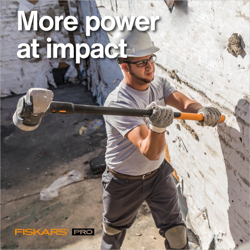 Fiskars IsoCore 8 lb Sledge Hammer for Demolition and Driving with Shock Reduction, 36 in - Image 4