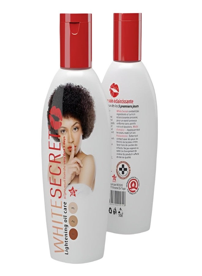 White Secret Toning Body Oil – Nourishing Daily Skin Moisturizer – Smooth & Radiant-Looking Finish – Lightweight Formula - 60ml