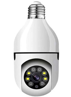 Generic Light Bulb Security Camera 360 Degree, Full HD 1080p Wireless Wifi Light Bulb Camera, Night Vision Home Security Camera, Remote Access, Home Security Camera Indoor  - Image 1