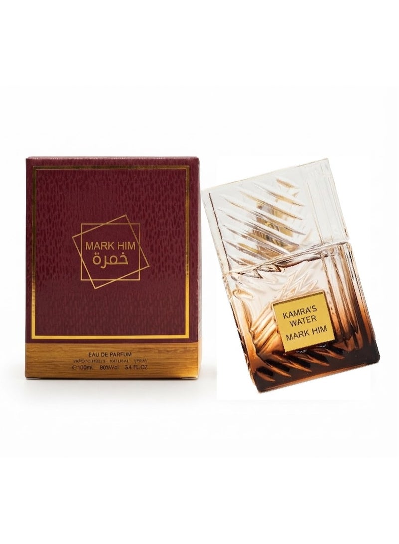 Mark Him Kamra's Water Eau de Parfum for Women & Men (Unisex) – 100ml | Long Lasting Fresh Aquatic Woody Perfume | Premium Luxury Unisex Fragrance for Daily Wear & Special Occasions - Image 2